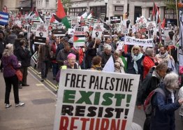 مسيرة بذكرى النكبة 75 في لندن