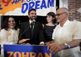 زهران ممداني وزوجته راما دوجي